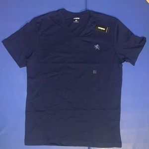 Navy blue Express V-neck Tag on never worn